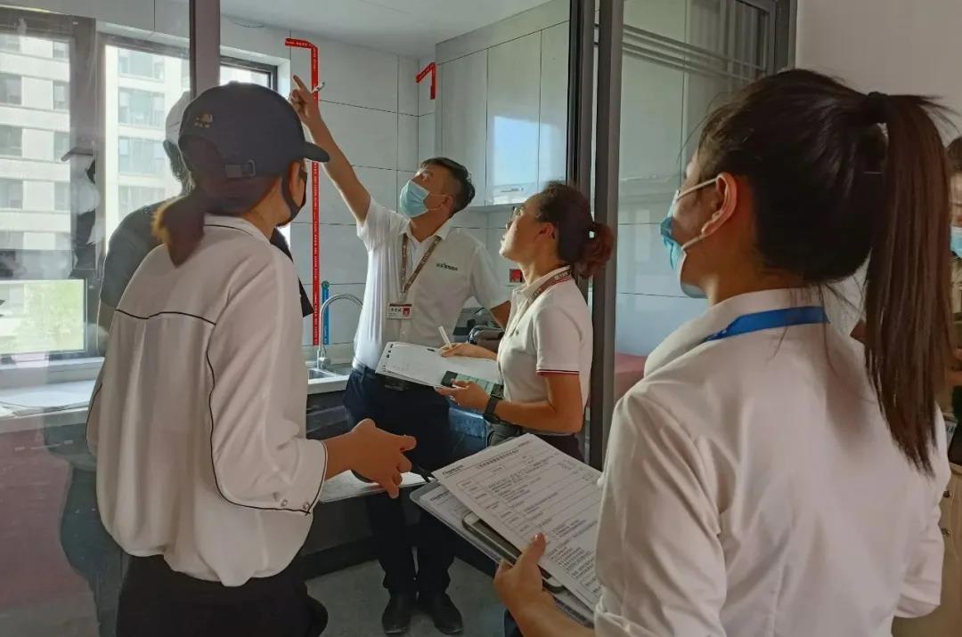 昌禾裝飾【中海悅府】工地聯(lián)檢丨鏡頭紀(jì)實(shí)，讓每個工地都禁得住考驗(yàn)！