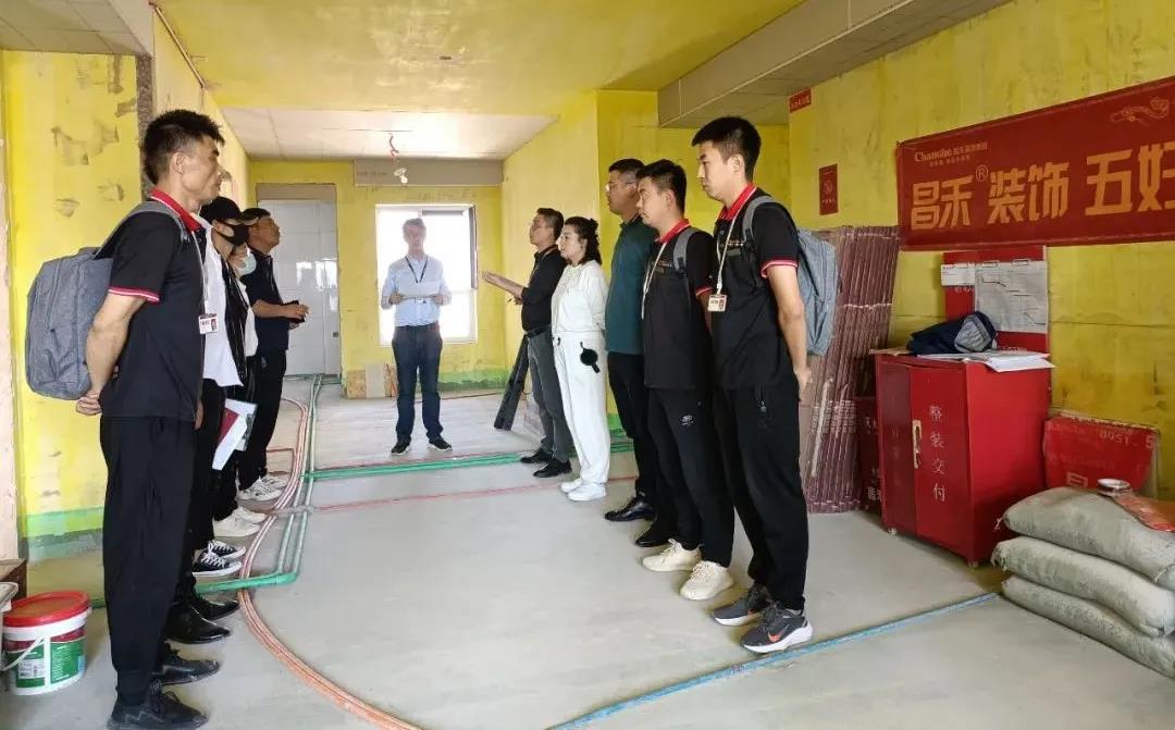 昌禾裝飾【鳳凰華府】工地聯(lián)檢丨鏡頭紀(jì)實(shí)，讓每個工地都禁得住考驗(yàn)！