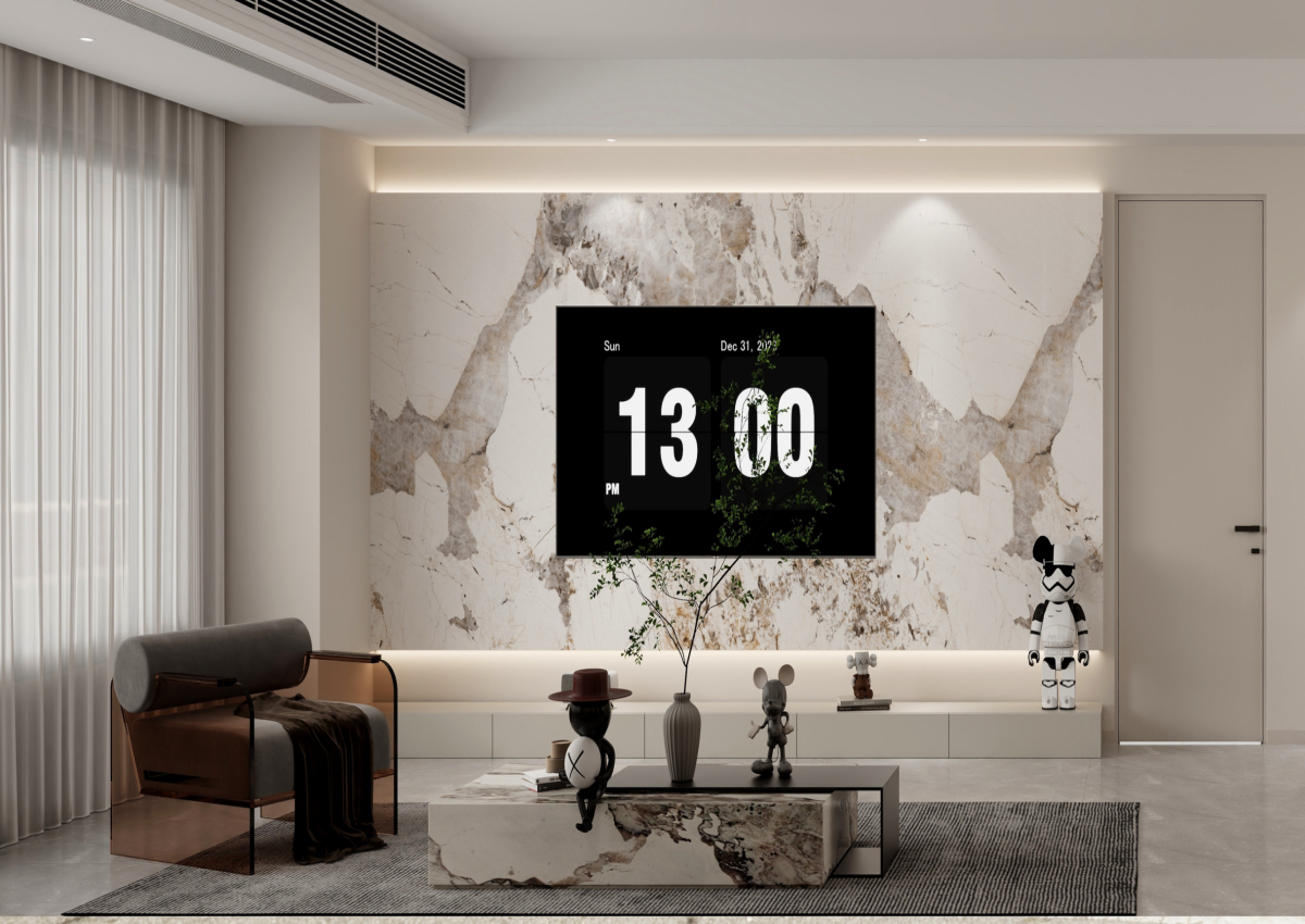 中海華樾 | 130㎡簡約風(fēng)，簡單即高級，打造松弛感治愈之家！