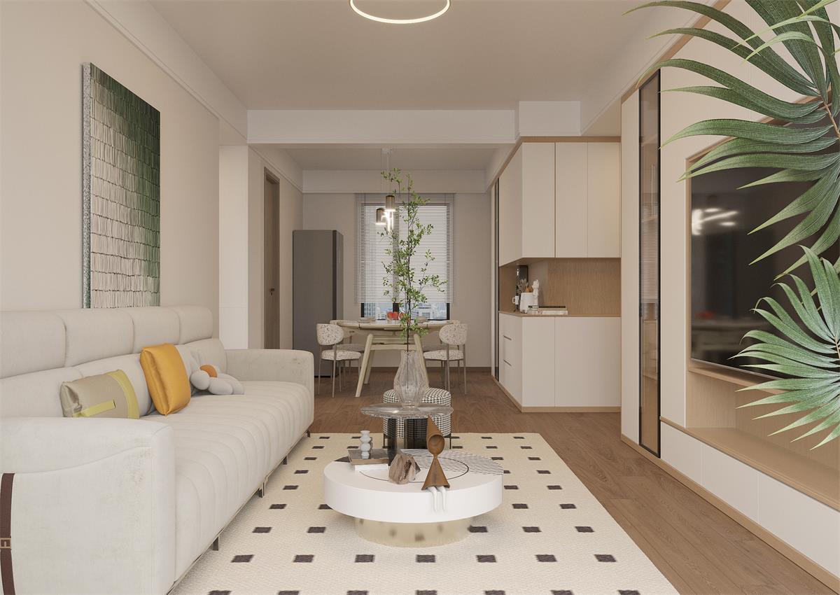 中房西悅府 | 簡約不失高級，127㎡原木奶油風(fēng)滿是松弛感！