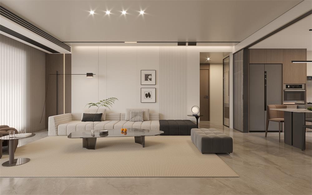 星耀閱海138㎡ | 開放式餐廚新玩法！可開合式LDK一體化，讓家瞬間大兩倍