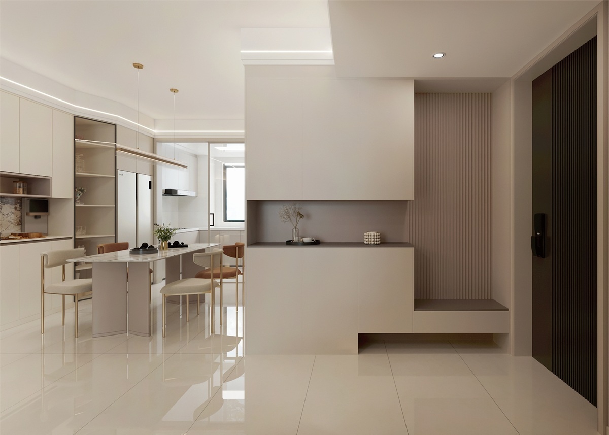 中海河山郡 | 聽勸！裝修少看點網(wǎng)紅設計，119㎡簡約風小家溫馨又耐看！