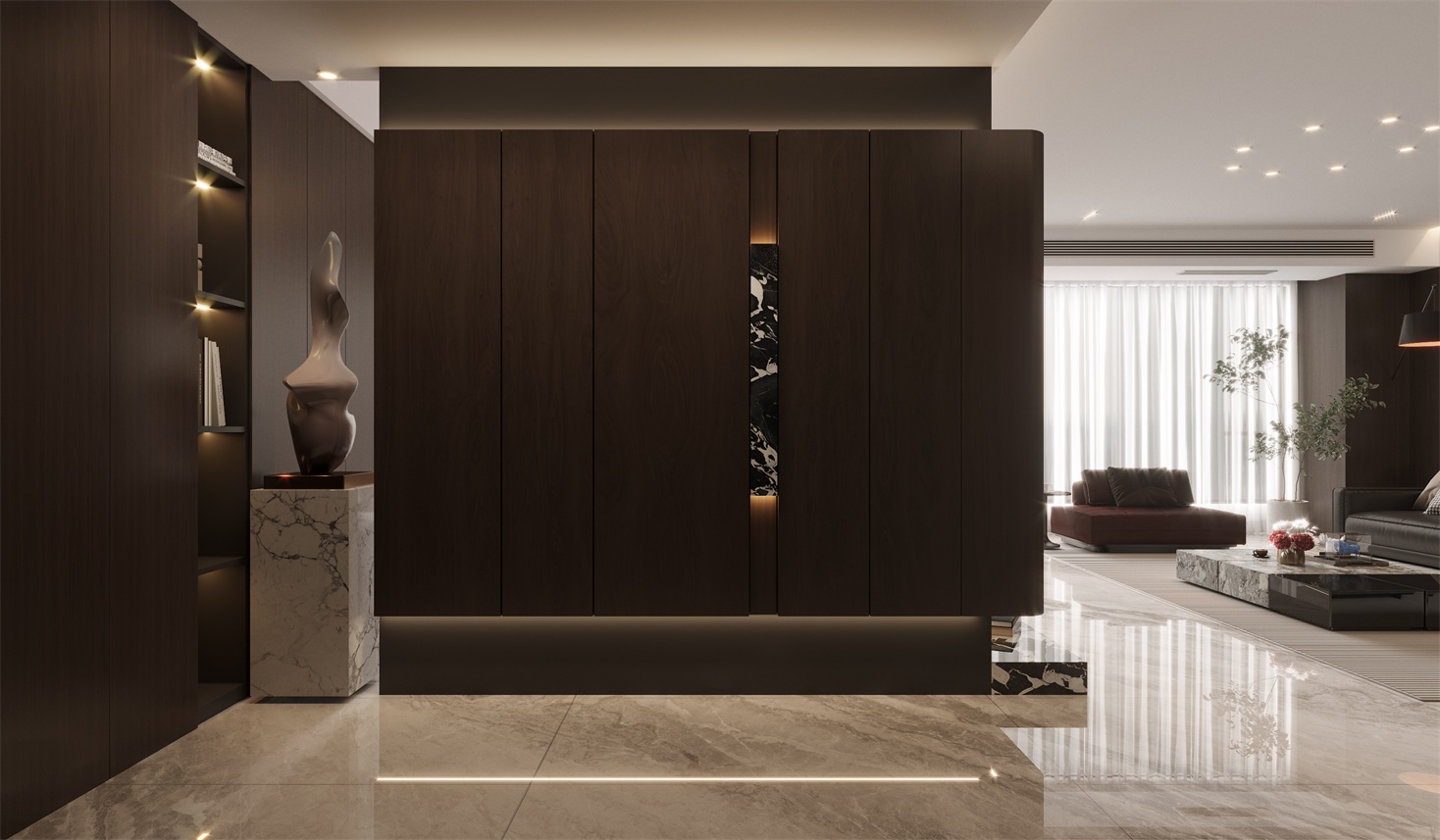 中海海樾133㎡ | 意式極簡風(fēng)又殺回來了！這高級感我真拒絕不了~