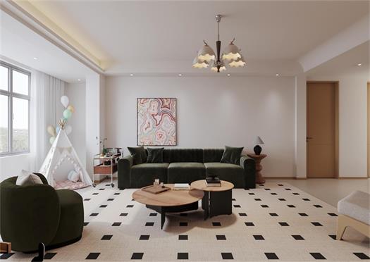 湖畔嘉苑 | 139㎡輕復古之家，不盲目跟風，做生活的主角