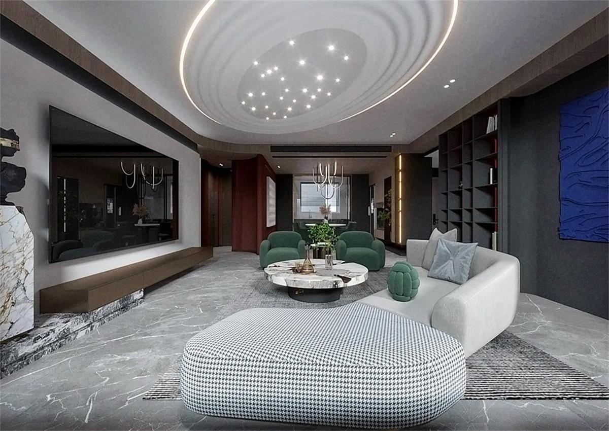 中海九樾143㎡ | 你不敢嘗試的暗黑系混搭風(fēng)，到底有多炫酷？！