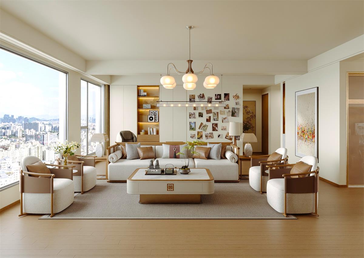 閱麓和院147㎡ | 三線小城的宋式美學家，有種「柳暗花明」 的松弛寫意