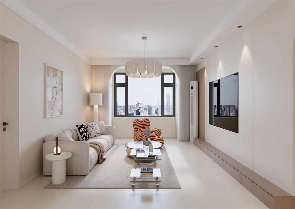 悅海·天潤府153㎡ | 自帶溫柔濾鏡！奶油風(fēng)的家簡直是「松弛感」頂流！