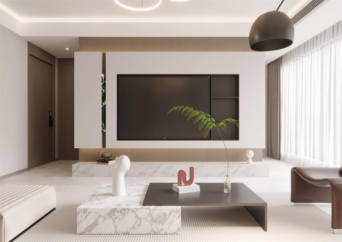 萬科錦曜143㎡ | 中性色調(diào)的自然風之家，慢生活的氛圍徹底治愈我了！