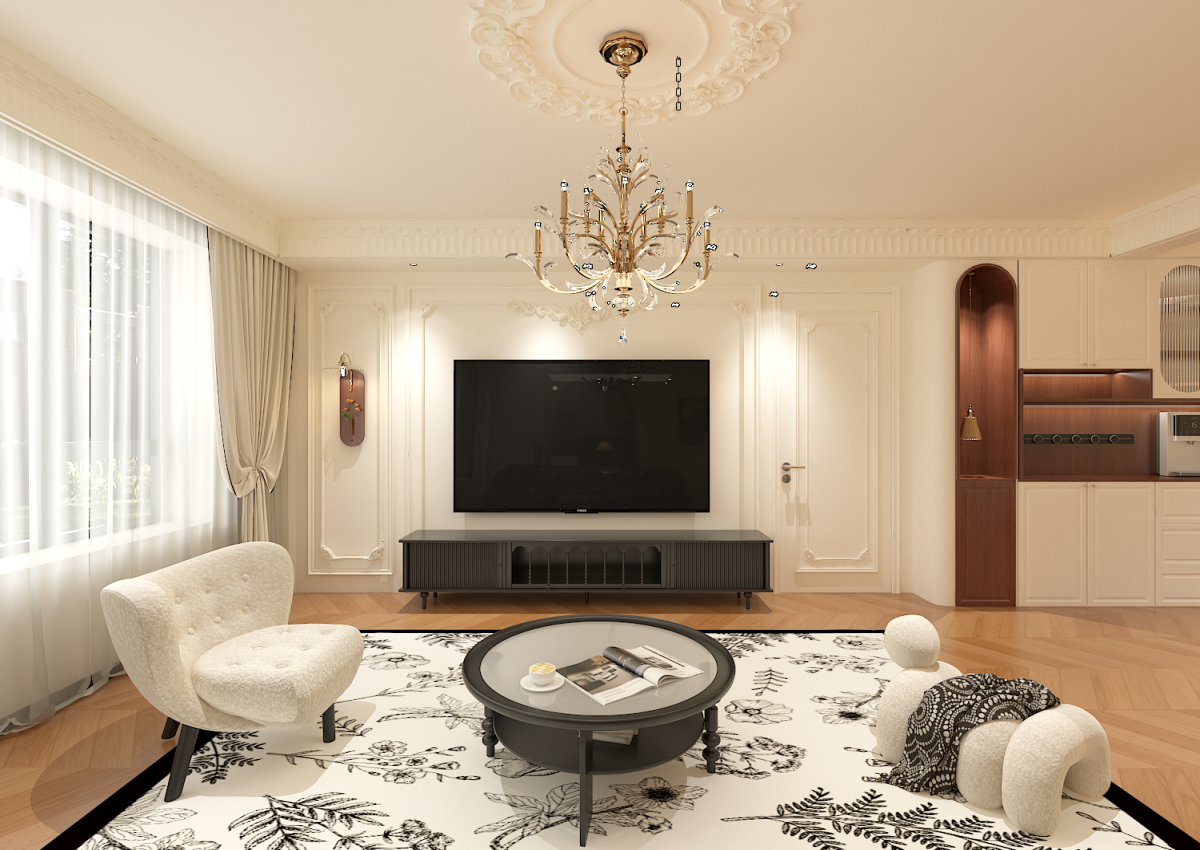 云熙府147㎡ | 法式+中古，裝修成這樣算不算成功？