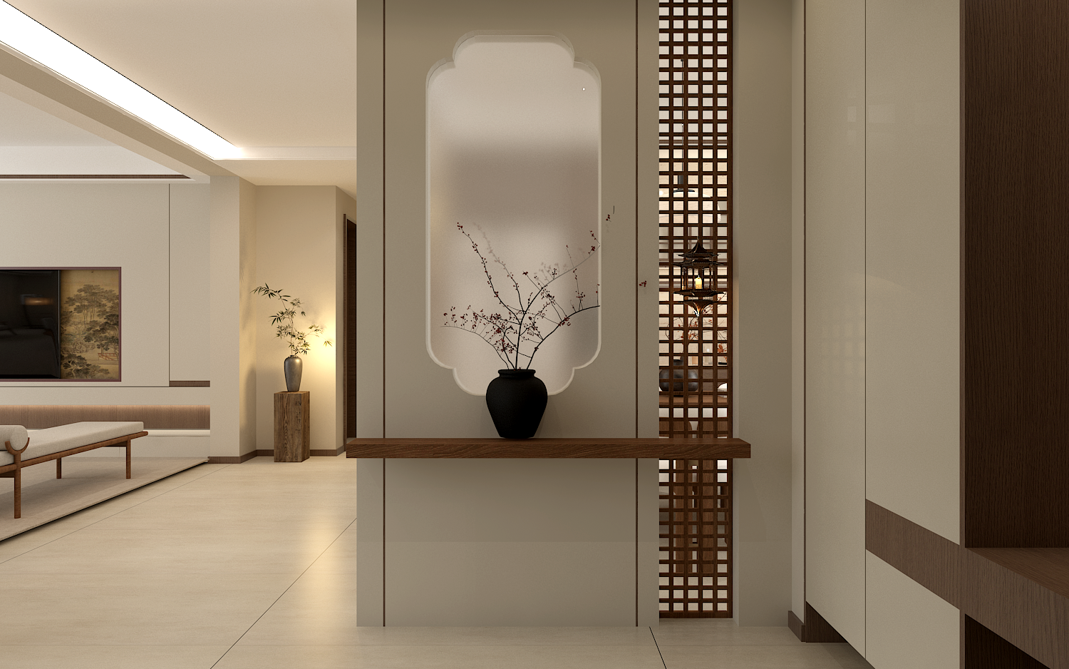 銀稅花園148㎡ | 出租房改造成這樣算不算成功？這個(gè)宋式美學(xué)的家簡(jiǎn)直贏(yíng)麻了！