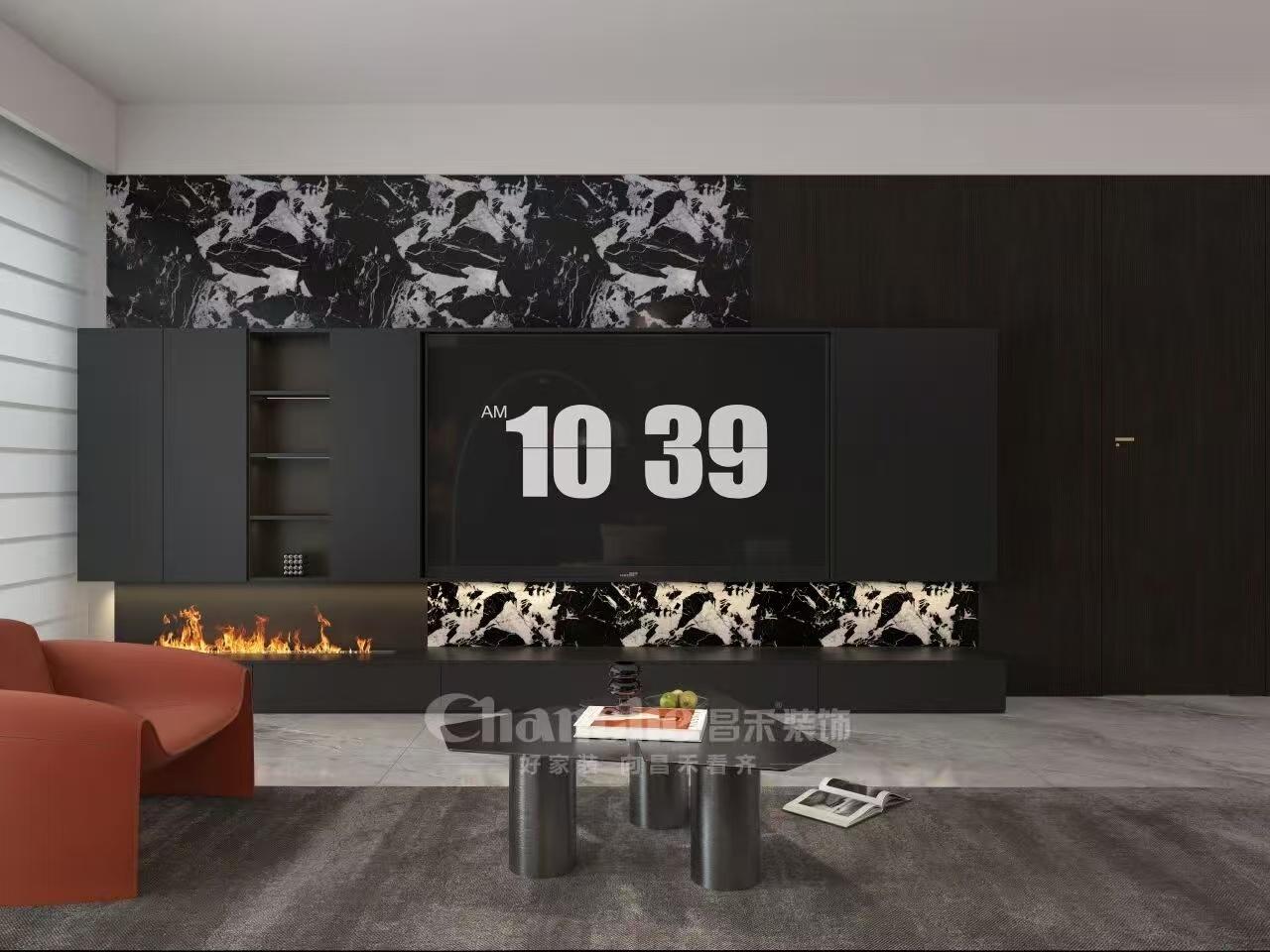 萬科錦曜129㎡ | 當初全家都反對的黑色系極簡風，幸好我堅持到底！