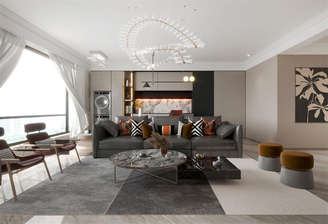 民生北府133㎡ | 沒跟風(fēng)！自己做主裝了現(xiàn)代風(fēng)的家，實用又耐看！