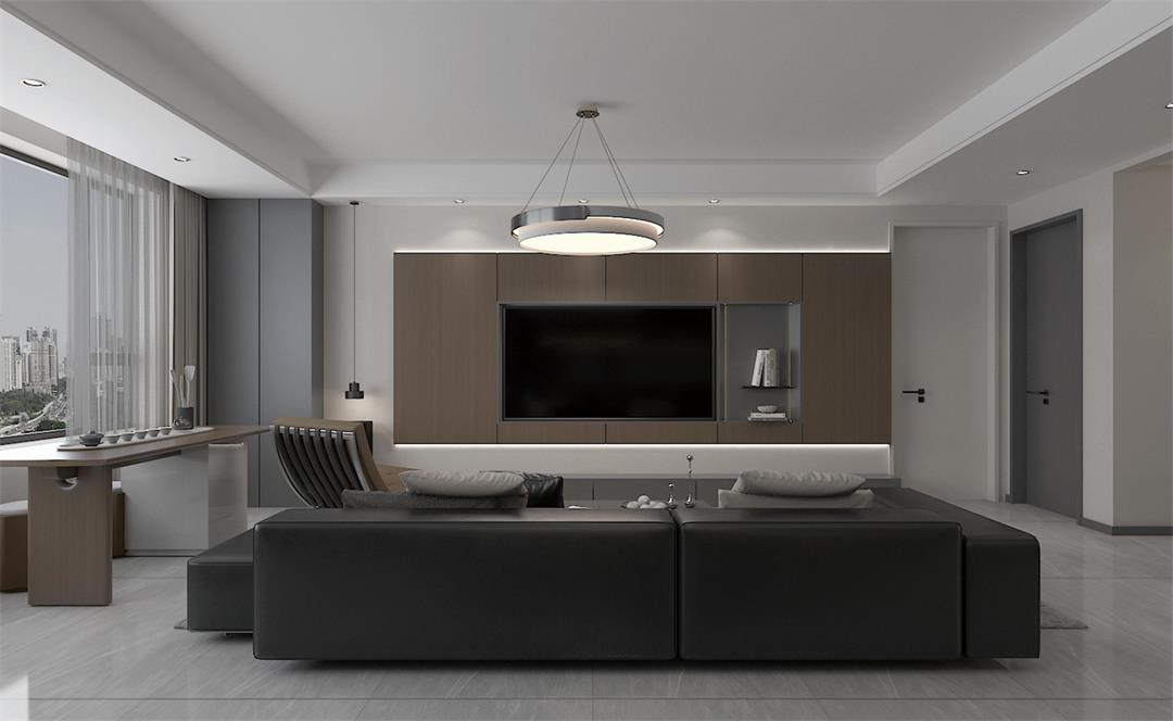 閱麓和院128㎡ | 極簡(jiǎn)黑白灰的家，高級(jí)卻不高冷！