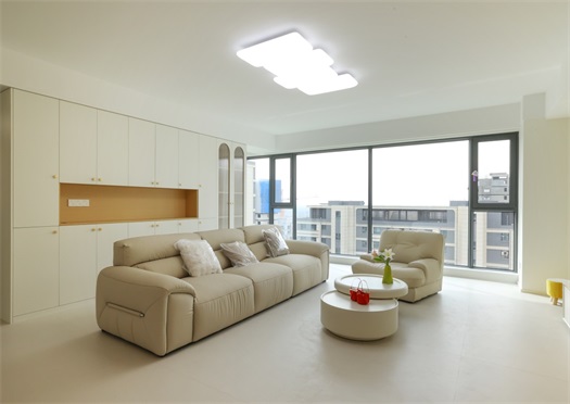 實(shí)景 | 萬錦公館143㎡奶油風(fēng)，藏進(jìn)角落里的寫意自然，讓焦慮瞬間清零！