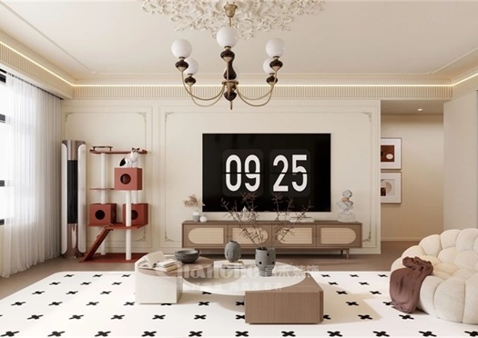 盛世西城130㎡ | 住進這個中古奶油風(fēng)的家，推門那一刻幸福感爆棚！