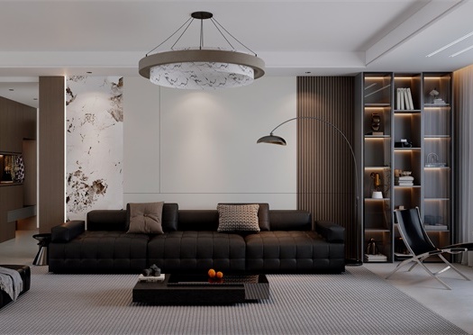 美林雲(yún)際125㎡ | 爸媽審美太超前了！這個意式輕奢的家住十年都不會過時~