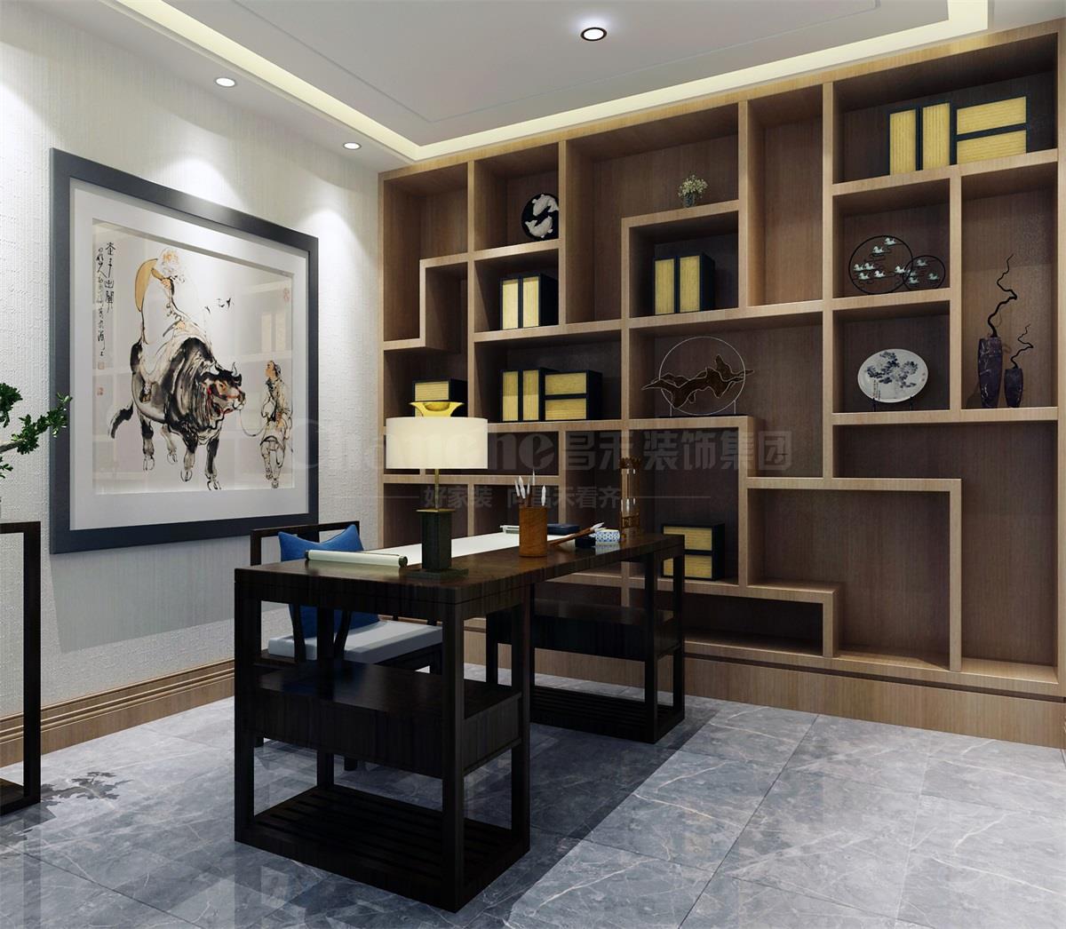 書房和接待茶室散發(fā)著淡淡的茶香，只需心境空靈，少幾分濃墨重彩，多幾分雅致清寧，并在此感悟生命的智慧。